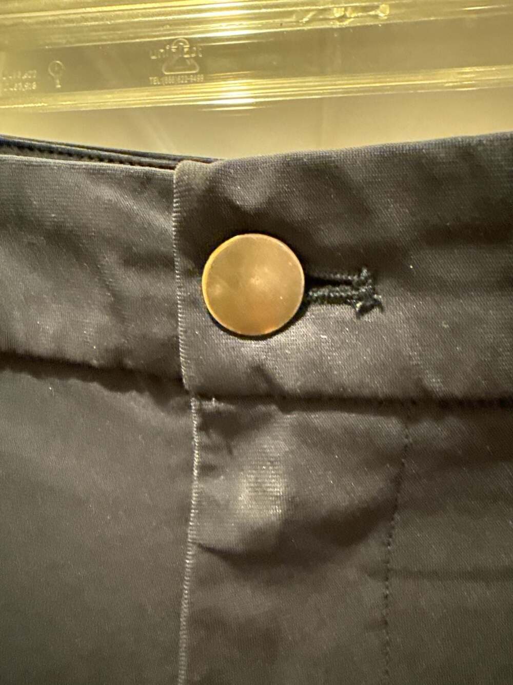 Lululemon Men's Commission Pant Slim Warpstreme Navy Blue Size 38 - Picture 9 of 13